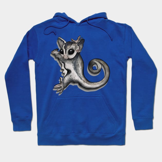 Sugar Glider Cling Hoodie by Zodiart